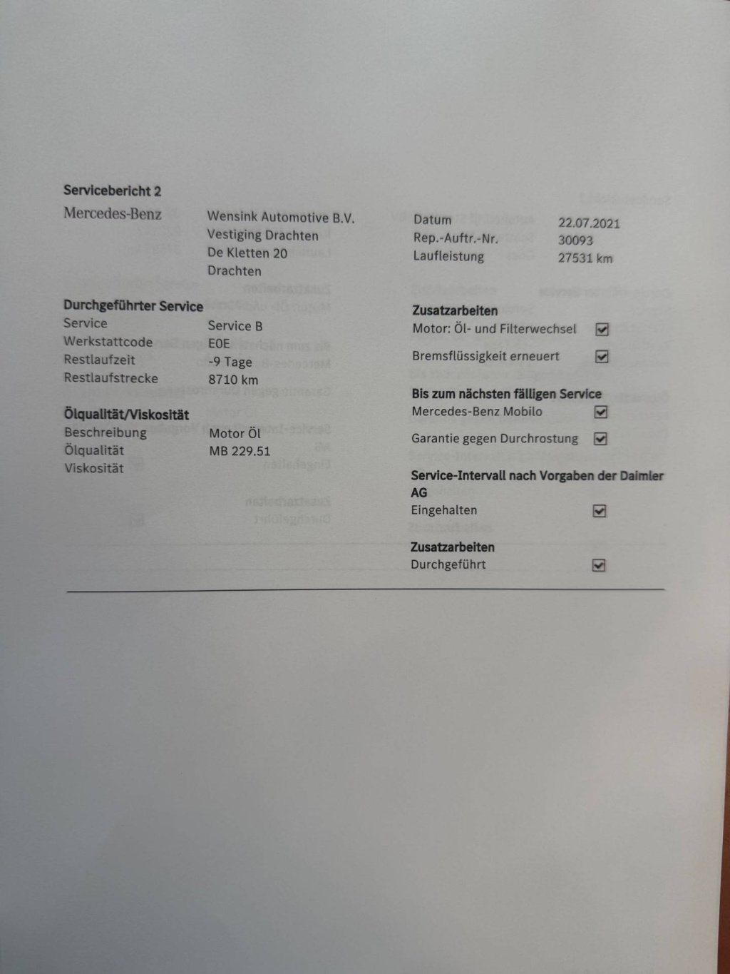 Mercedes-Benz B-Klasse