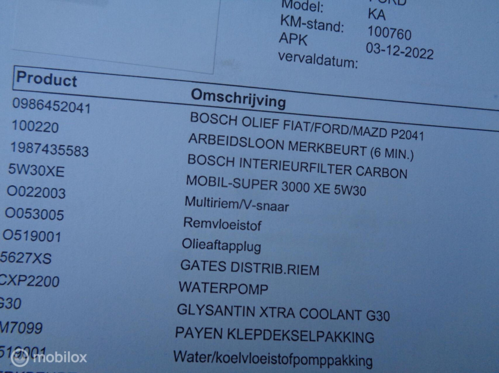 Ford KA