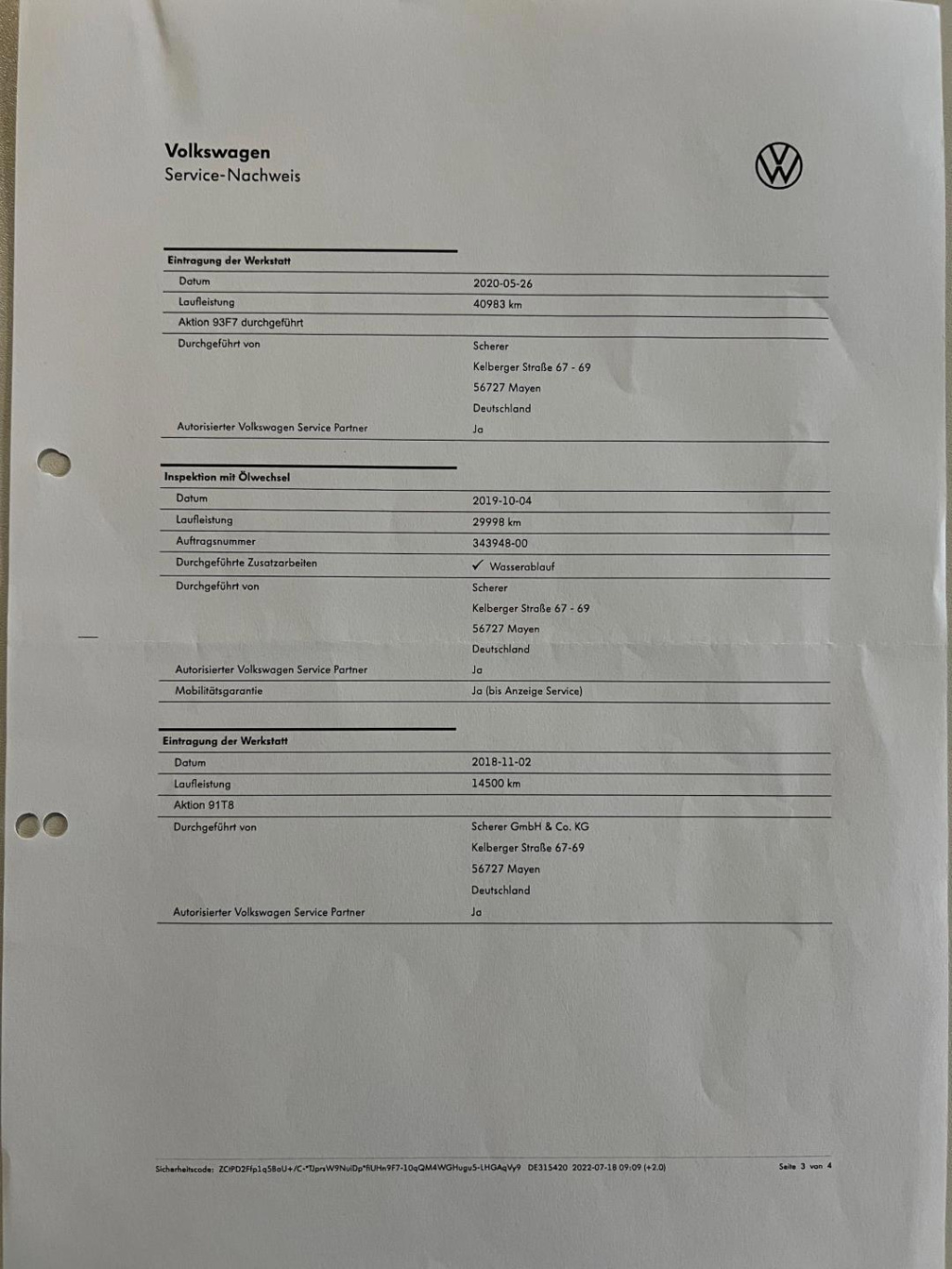 Volkswagen Golf