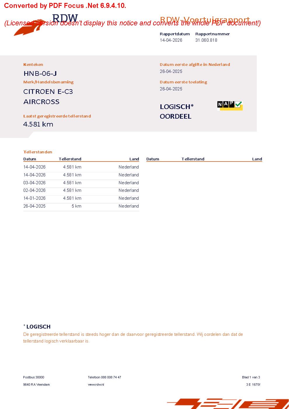 Citroen ë-c3 Aircross