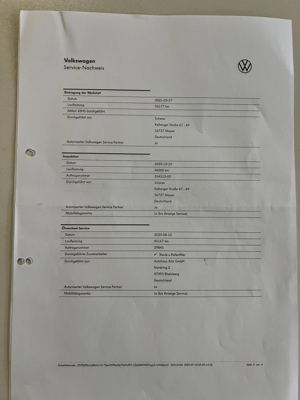 Volkswagen Golf