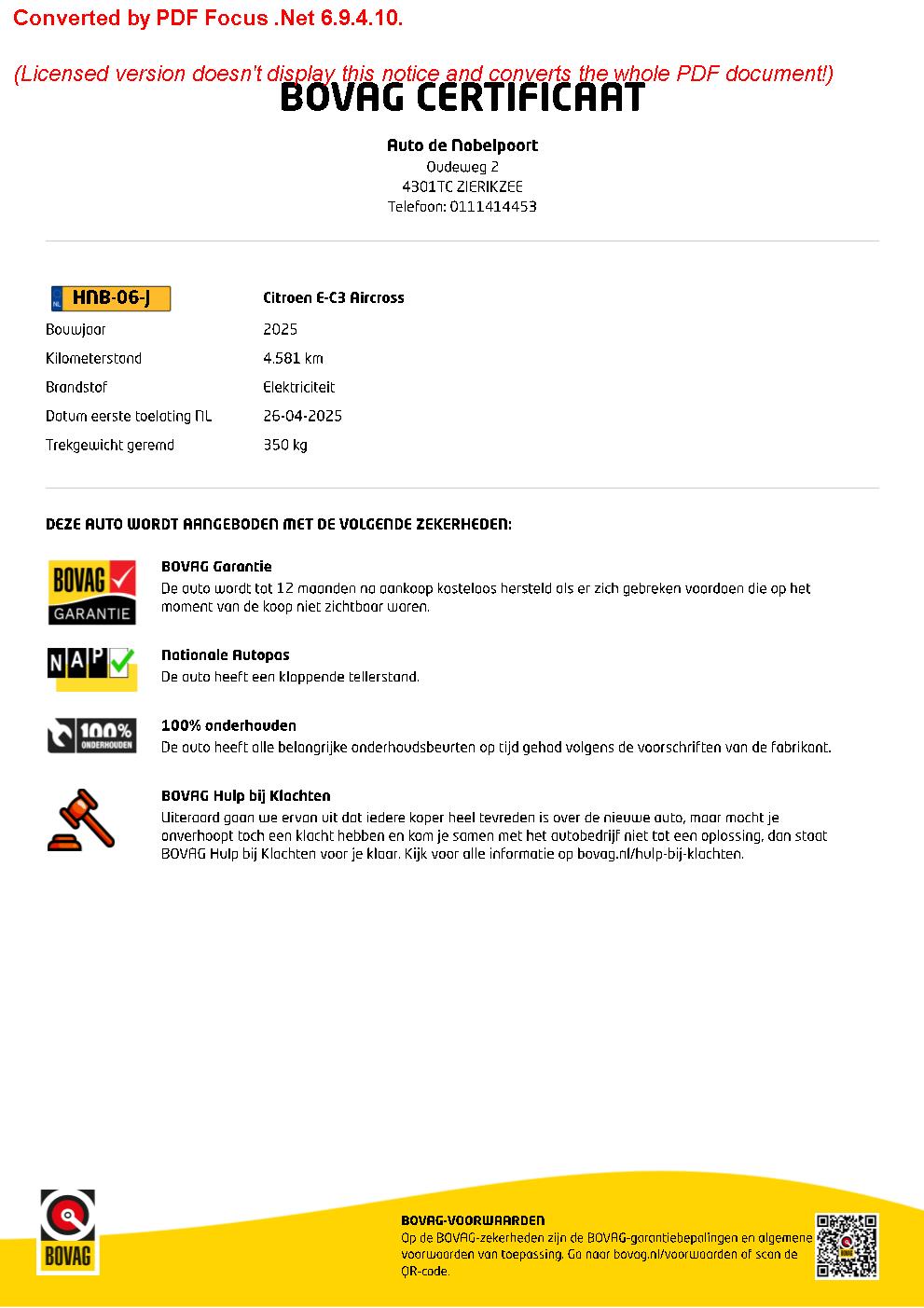 Citroen ë-c3 Aircross