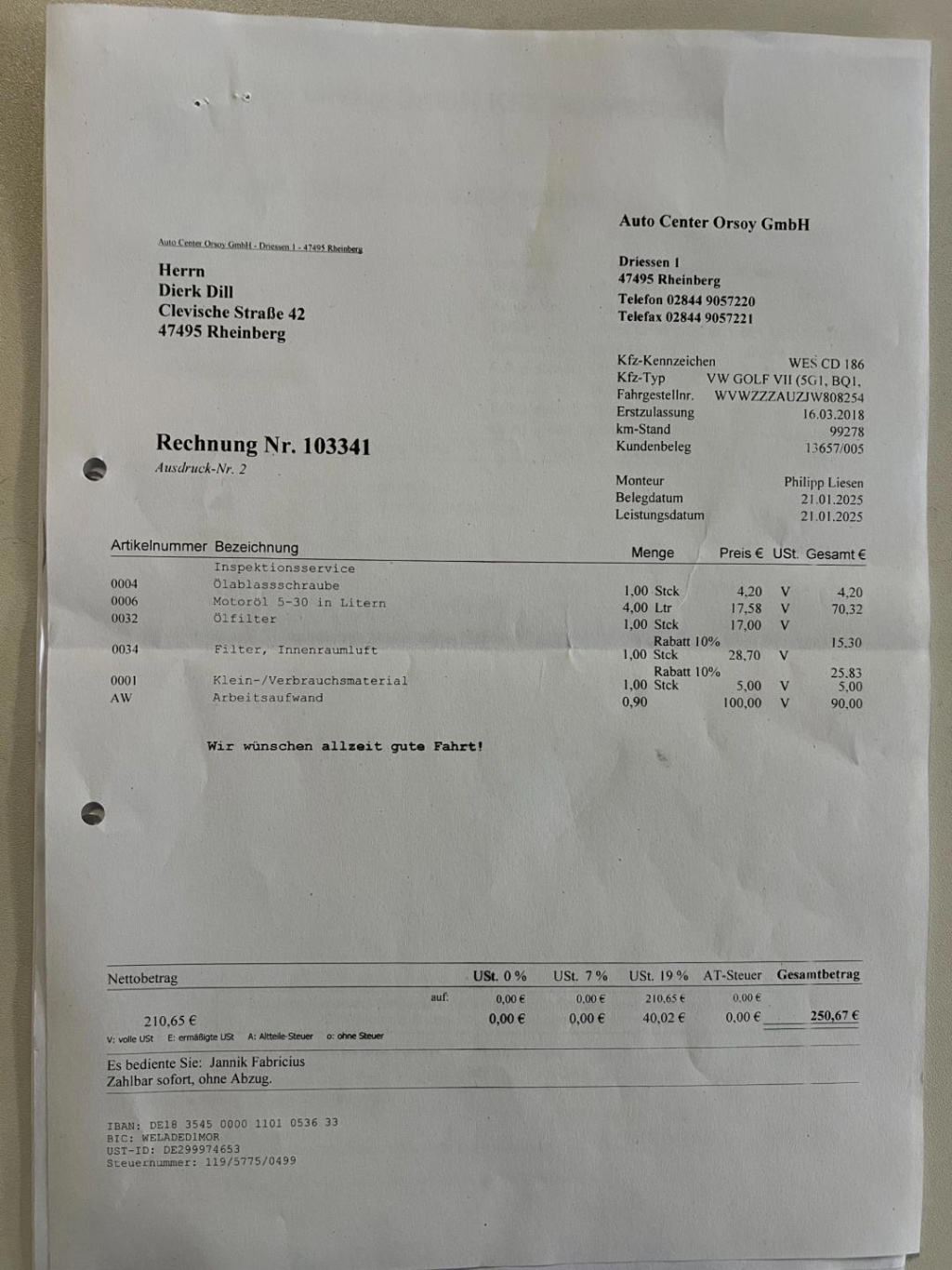 Volkswagen Golf